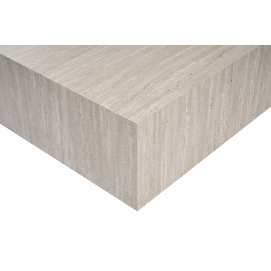 Konferenční stolek PRIZMA 90x90 cm béžová
