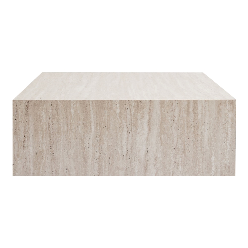 Konferenční stolek PRIZMA 90x90 cm béžová