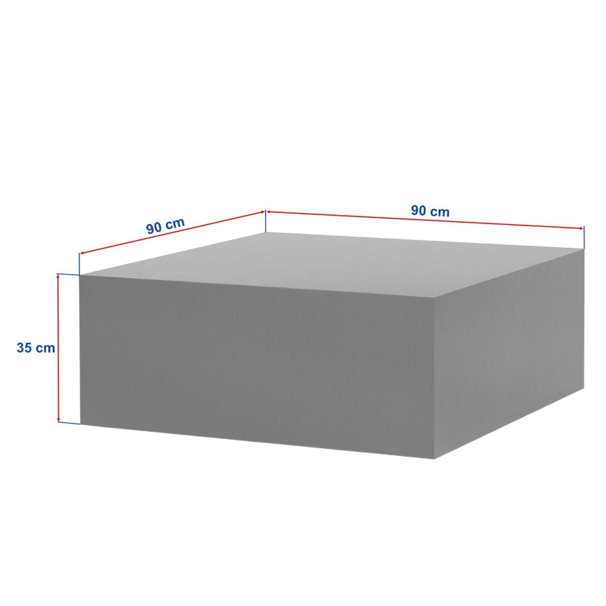Konferenční stolek PRIZMA 90x90 cm dub