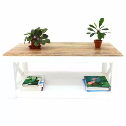 Konferenční stolek RETRO 110x60 cm masiv/mangovník