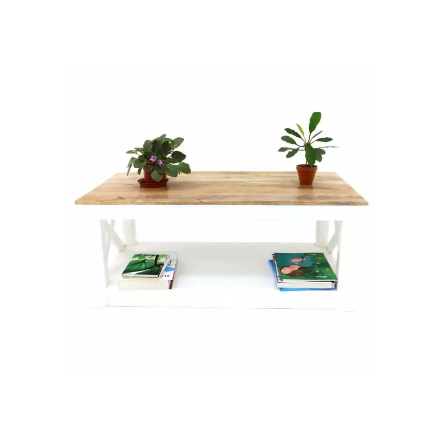 Konferenční stolek RETRO 110x60 cm masiv/mangovník