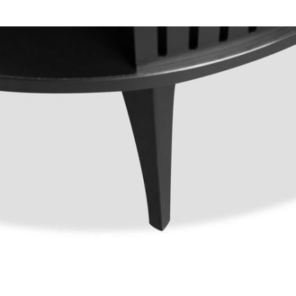 Konferenční stolek ROENNI 75 cm černá/zlatý dub