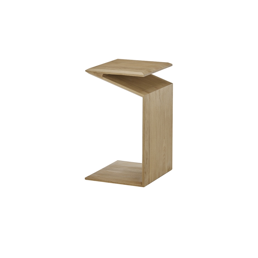 Konferenční stolek s vertikální/horizontální možností nastavení PRISM 60x40 cm dub