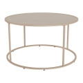Konferenční stolek SARON pr. 80 cm šedá