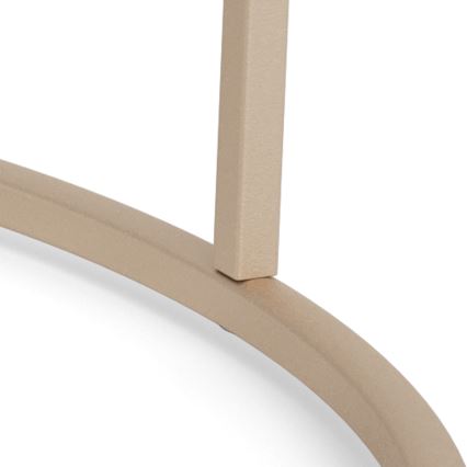 Konferenční stolek SARON pr. 80 cm šedá