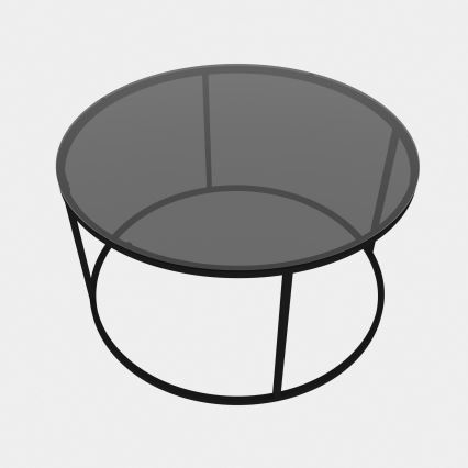 Konferenční stolek STARTIS 60x43 cm černá