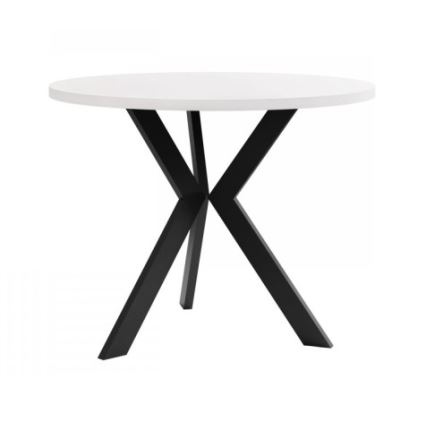 Konferenční stolek STK 50x65 cm černá/bílá