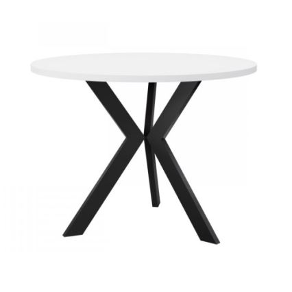 Konferenční stolek STK 50x65 cm černá/bílá