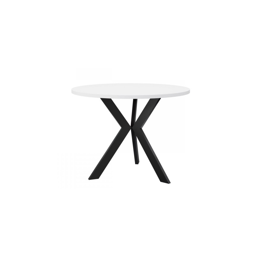 Konferenční stolek STK 50x65 cm černá/bílá