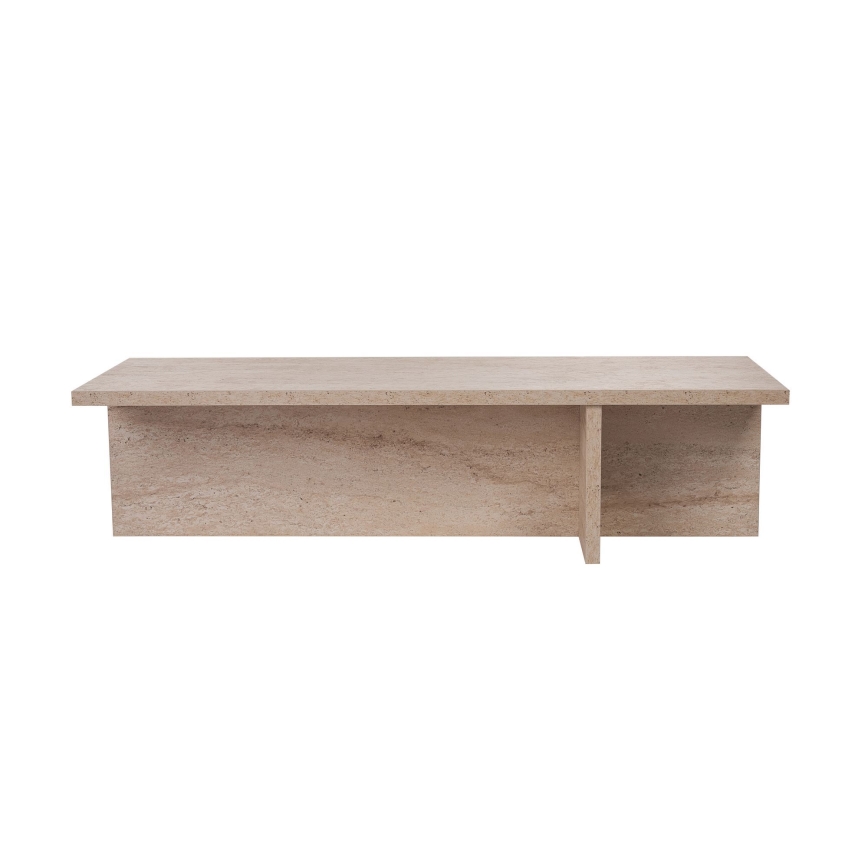 Konferenční stolek VERUM 120x45 cm béžová