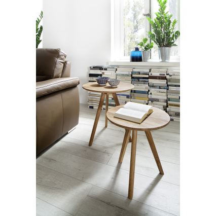 Konferenční stolek VEYLOR 50/40 cm dub