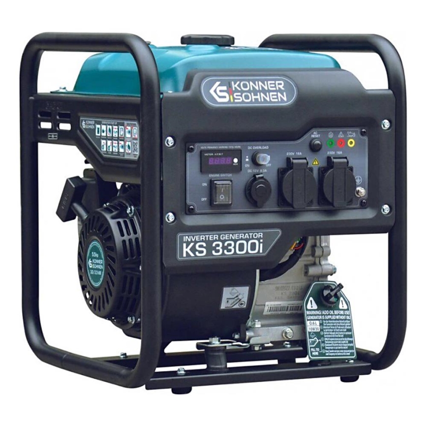 Könner & Söhnen 12111 - Invertorová elektrocentrála KS 3300i 3300W