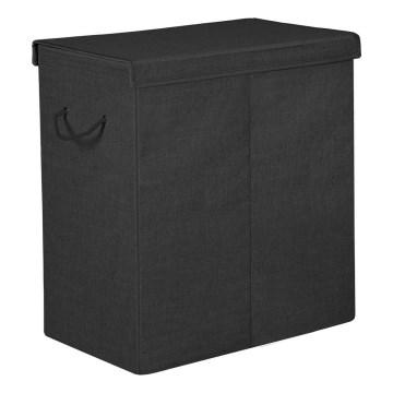 Koš na prádlo NASH černá