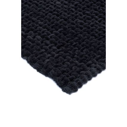 Koupelnová předložka BELWEDER 60x100 cm černá