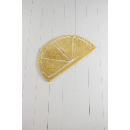 Koupelnová předložka LIMON 60x100 cm citrón