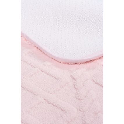 Koupelnová předložka NEW STYLE 3D 60x90 cm růžová