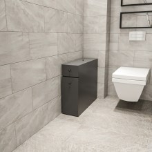 Koupelnová skříňka CALENCIA 55x60 cm antracit