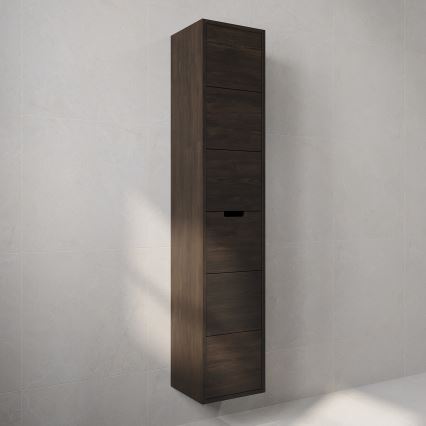 Koupelnová skříňka GRIBSKOV 175 cm hnědá/dub