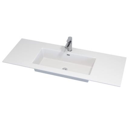 Koupelnová skříňka s umyvadlem HELSINKI 120 cm černá