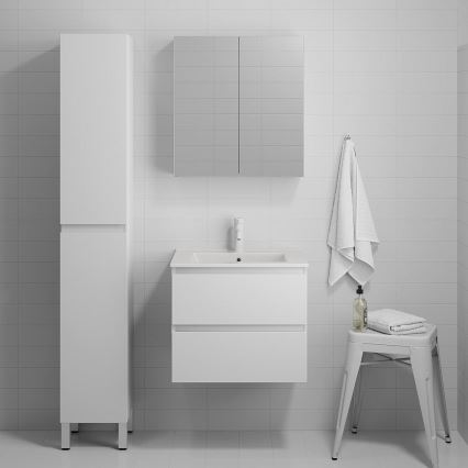Koupelnová skříňka s umyvadlem HENRY 61 cm dub