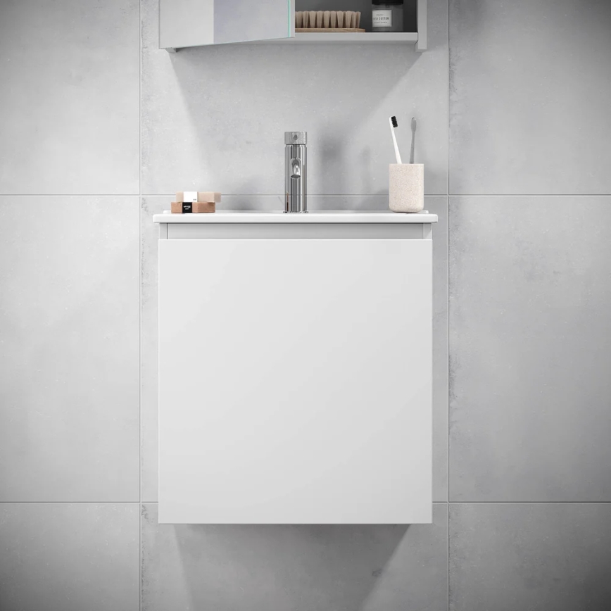 Koupelnová skříňka s umyvadlem KENWOOD 51x55x41 cm bílá