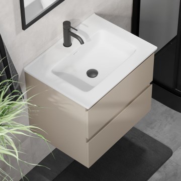 Koupelnová skříňka s umyvadlem KENWOOD 61x52x47 cm marakesh/bílá