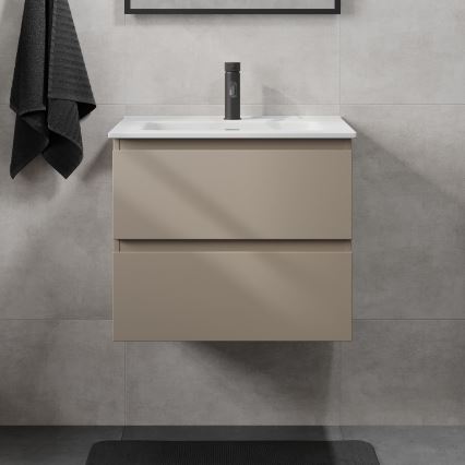 Koupelnová skříňka s umyvadlem KENWOOD 61x52x47 cm marakesh/bílá