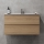 Koupelnová skříňka s umyvadlem KENWOOD 91x50x45 cm dub