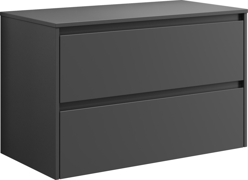 Koupelnová skříňka TRONDHEIM pro umyvadlo 90 cm antracit