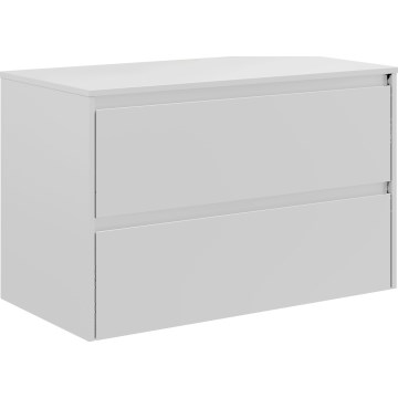 Koupelnová skříňka TRONDHEIM pro umyvadlo 90 cm bílá