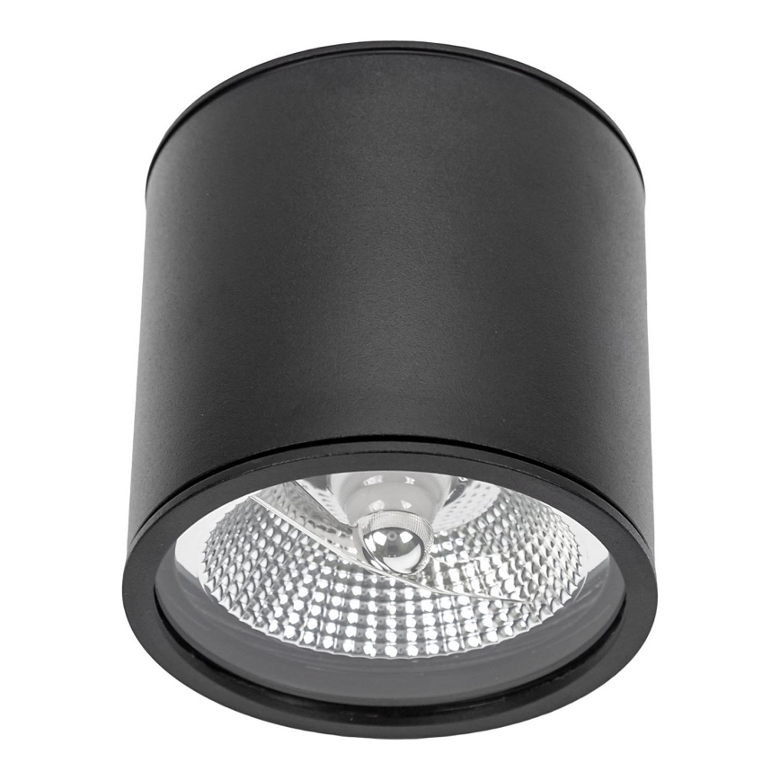 Koupelnové bodové svítidlo CHLOE AR111 1xGU10/12W/230V IP65 kulatý černá