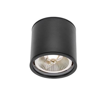 Koupelnové bodové svítidlo CHLOE AR111 1xGU10/12W/230V IP65 kulatý černá