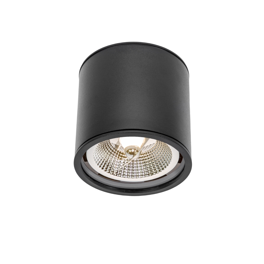 Koupelnové bodové svítidlo CHLOE AR111 1xGU10/12W/230V IP65 kulatý černá