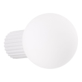 Koupelnové nástěnné svítidlo HALO 1xG9/8W/230V pr. 12 cm IP44 bílá