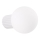 Koupelnové nástěnné svítidlo HALO 1xG9/8W/230V pr. 12 cm IP44 bílá