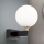 Koupelnové nástěnné svítidlo MARA 1xG9/20W/230V IP44 černá