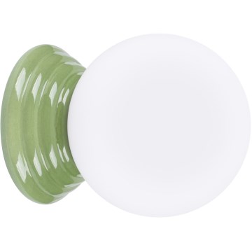 Koupelnové nástěnné svítidlo ZORI 1xG9/8W/230V IP44 zelená