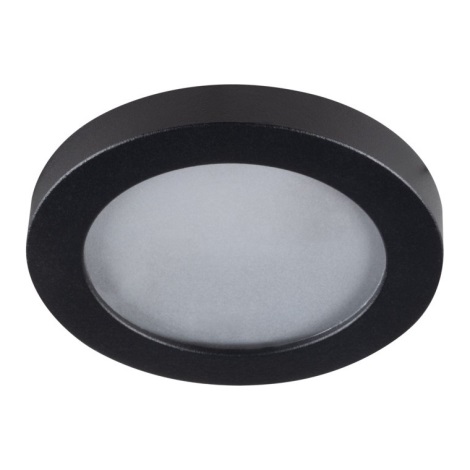 Koupelnové podhledové svítidlo FLINI 10W IP44 černá