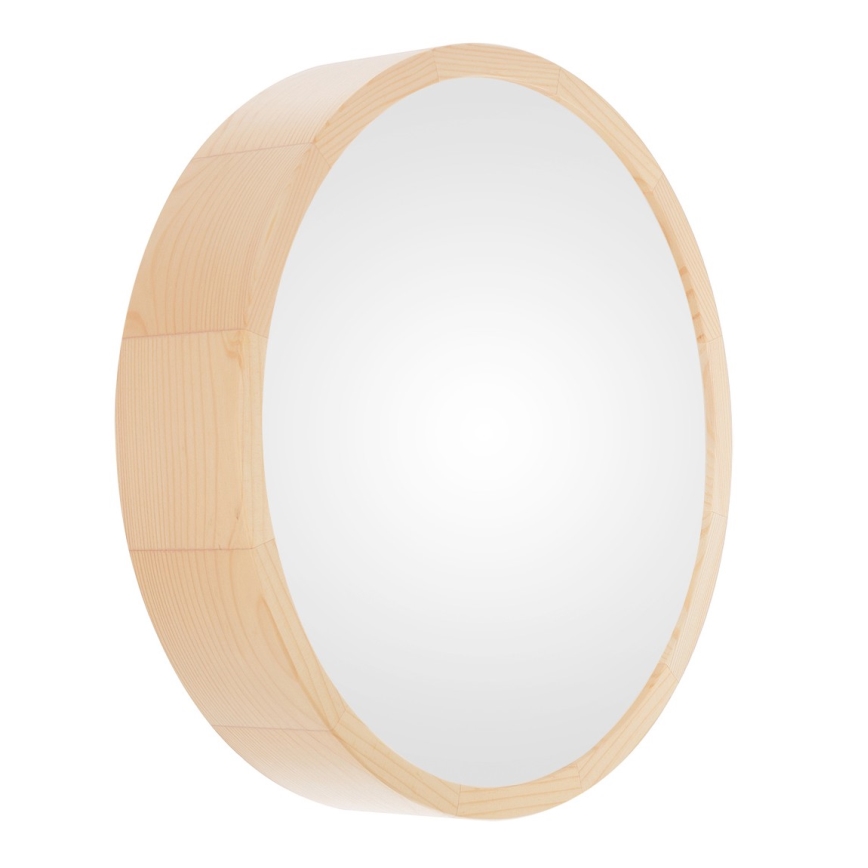 Koupelnové stropní svítidlo CLEO 2xE27/24W/230V IP54 pr. 27,5 cm borovice