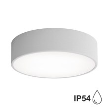 Koupelnové stropní svítidlo CLEO 2xE27/24W/230V pr. 30 cm šedá IP54