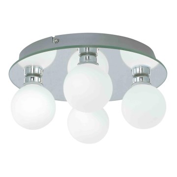 Koupelnové stropní svítidlo GLOBE 4 4xG9/25W IP44 Koupelnové stropní svítidlo GLOBE 4 4xG9/25W IP44