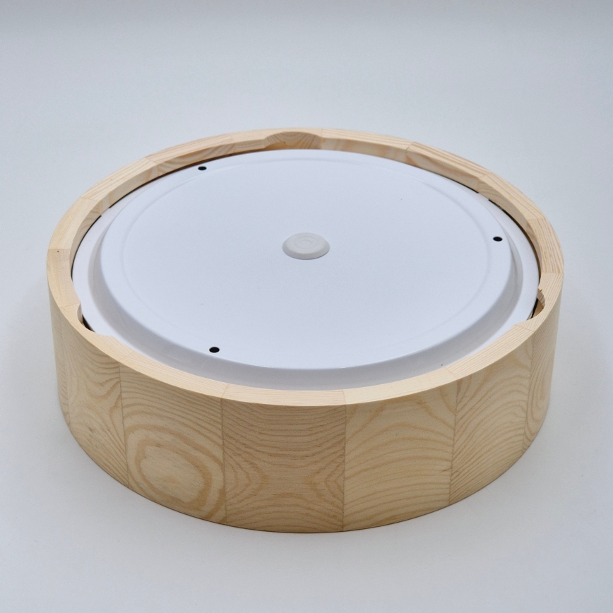 Koupelnové stropní svítidlo NATURAL 2xE27/15W/230V IP54 borovice pr. 27 cm