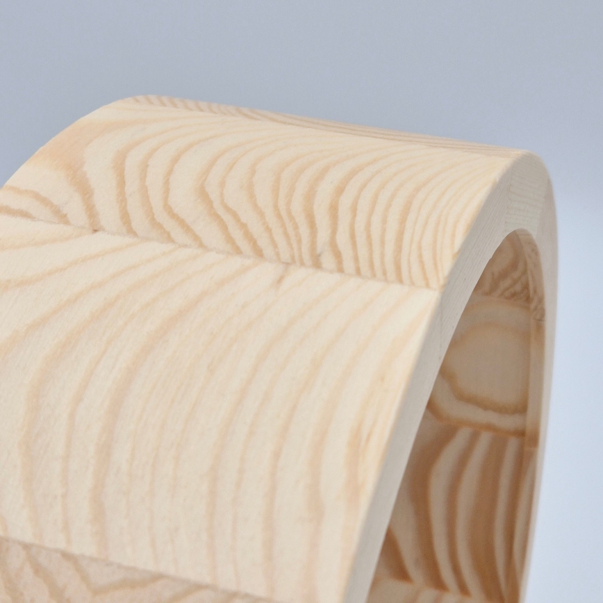 Koupelnové stropní svítidlo NATURAL 2xE27/15W/230V IP54 borovice pr. 27 cm