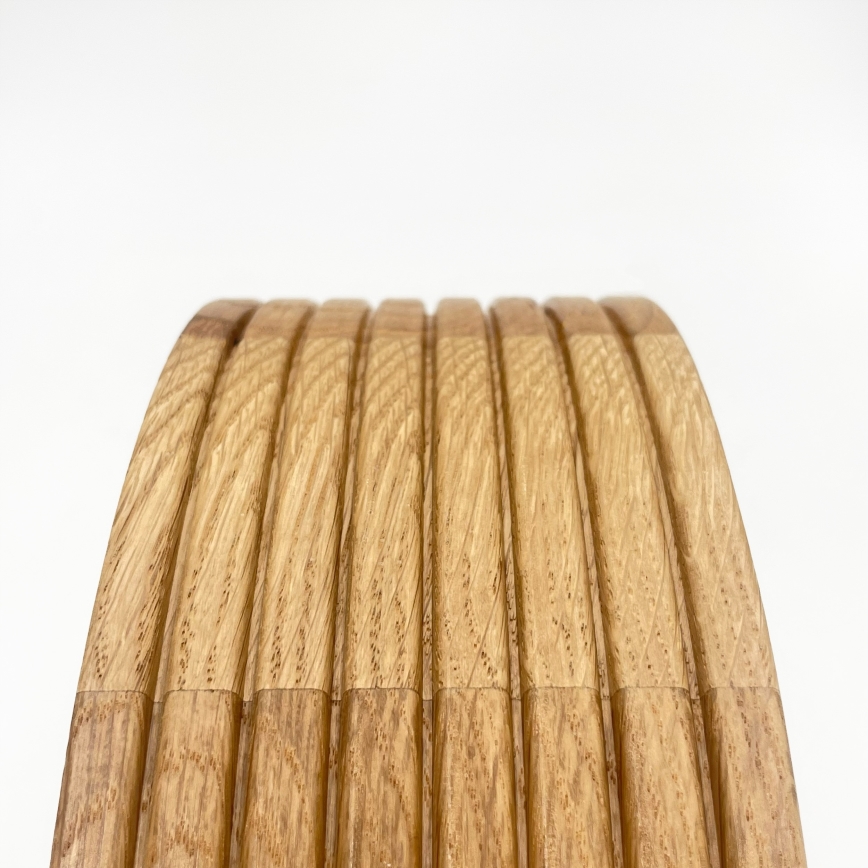 Koupelnové stropní svítidlo OAK 2xE27/15W/230V IP54 dub pr. 27 cm