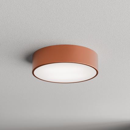 Koupelnové stropní svítidlo se senzorem CLEO 2xE27/24W/230V pr. 30 cm měděná IP54