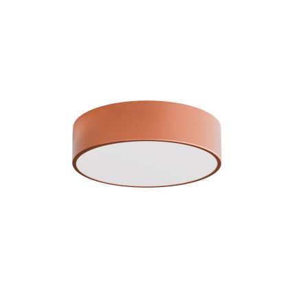 Koupelnové stropní svítidlo se senzorem CLEO 2xE27/24W/230V pr. 30 cm měděná IP54