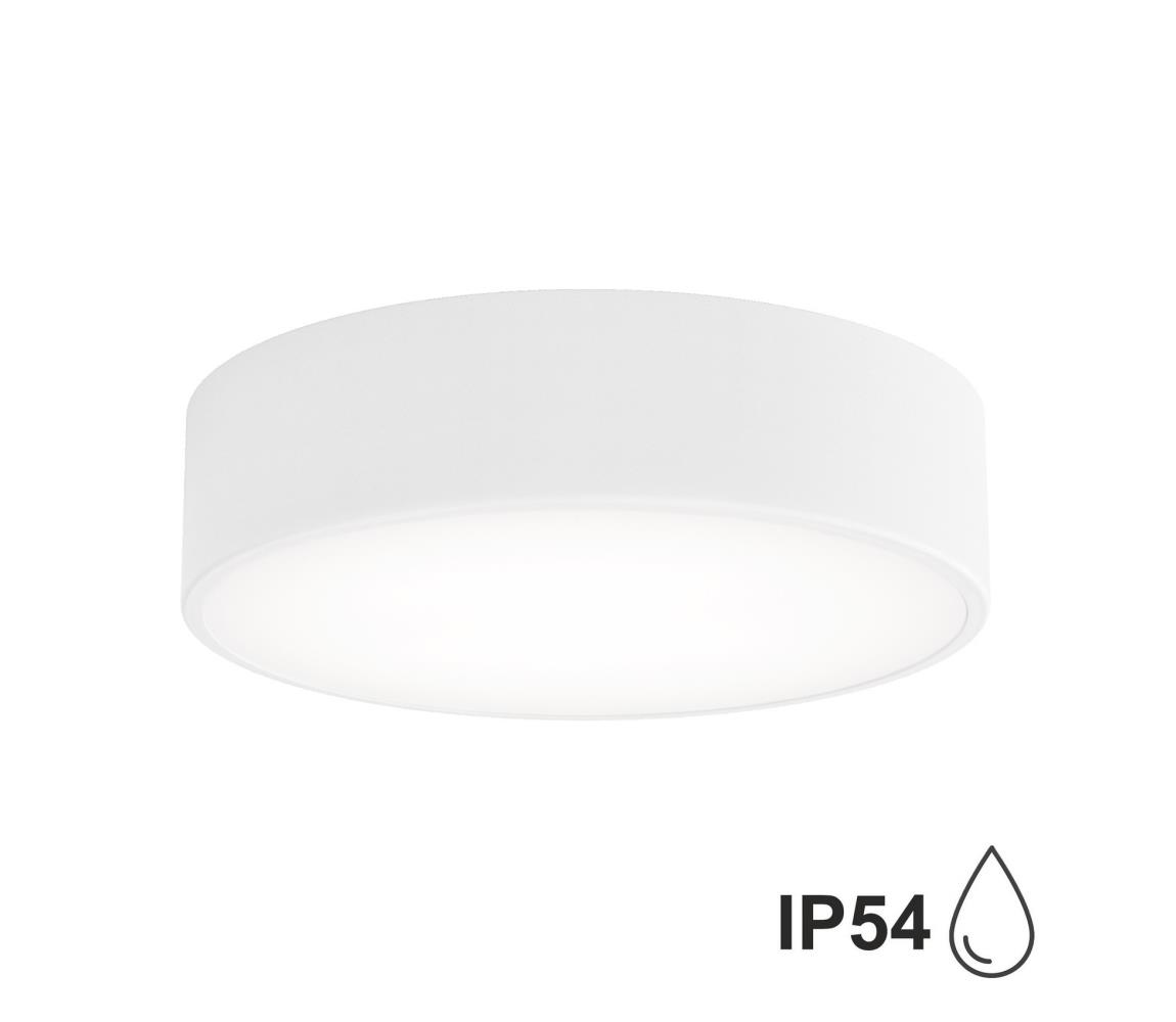 Temar Koupelnové stropní svítidlo se senzorem CLEO 2xE27/48W/230V pr. 30 cm bílá IP54 TM0096