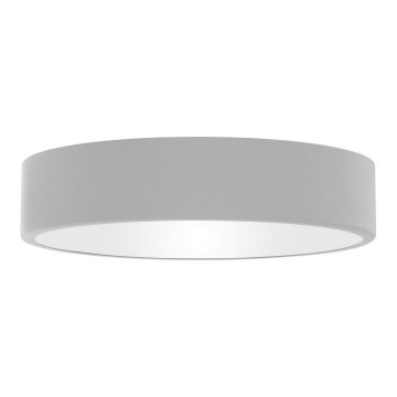 Koupelnové stropní svítidlo se senzorem CLEO 3xE27/24W/230V pr. 40 cm šedá IP54