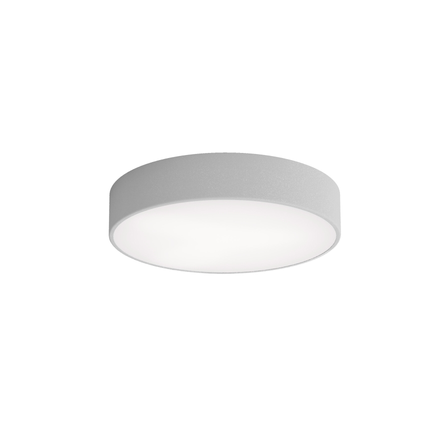 Koupelnové stropní svítidlo se senzorem CLEO 3xE27/24W/230V pr. 40 cm šedá IP54