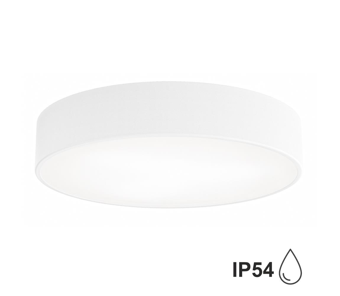 Temar Koupelnové stropní svítidlo se senzorem CLEO 3xE27/72W/230V pr. 40 cm bílá IP54 TM0101
